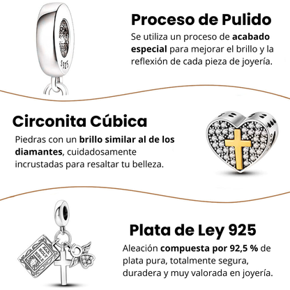 Pulsera Charms de Fe