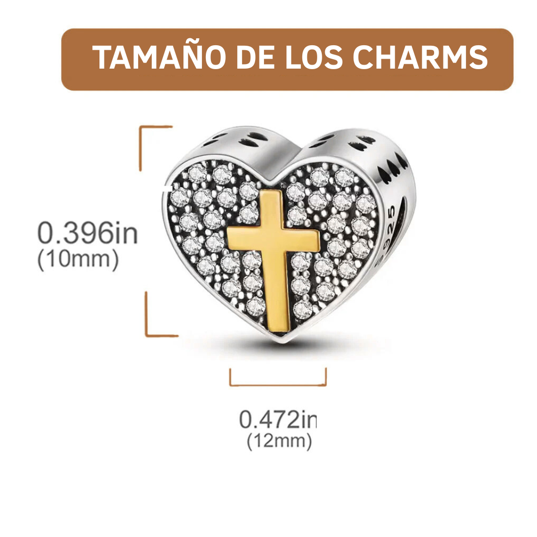 Pulsera Charms de Fe